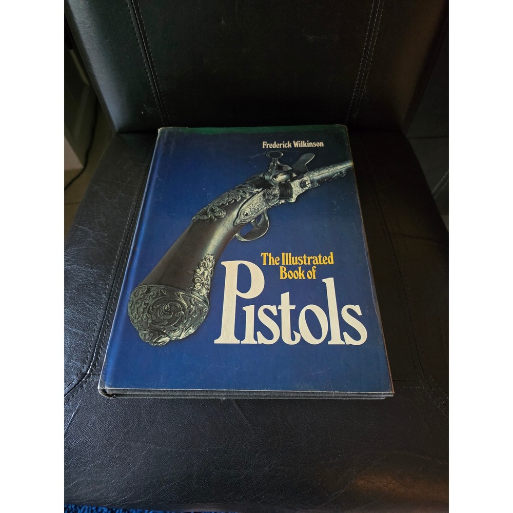 Hamlyn The Illustrated Book of Pistols Hardcover‎ Reference 1979 by F. Wilkinson